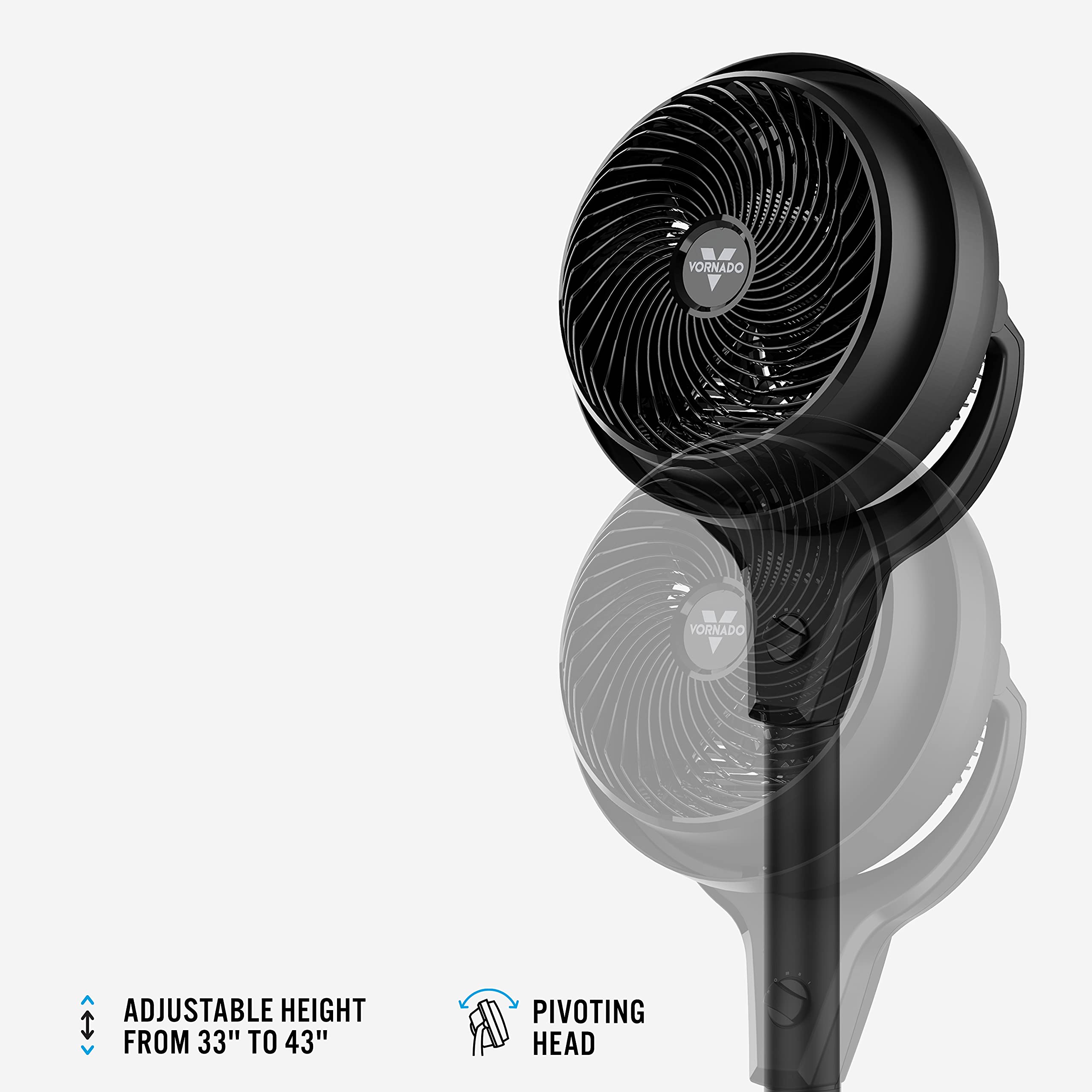 602 Whole Room Air Circulator Pedestal - Image 6