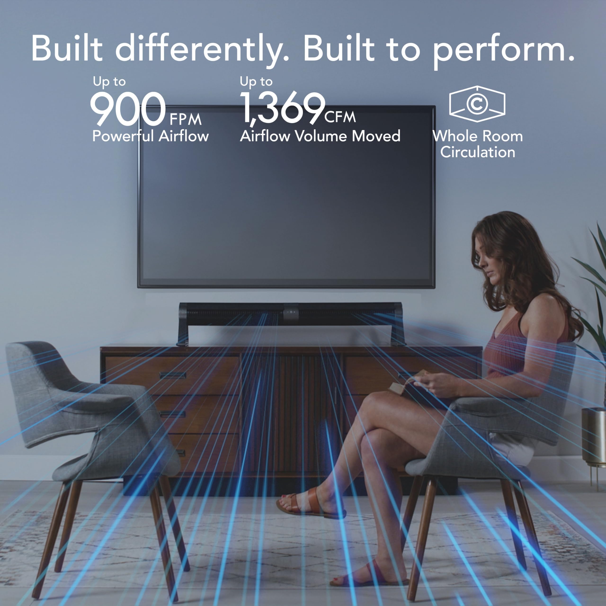 Airbar® 6 Vertical or Horizontal Tower Fan - Image 6
